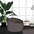 Modern Lazy Sofa 3d model