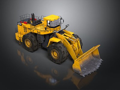 Shovel, shovel, shovel, excavator, excavator, large excavator, mining excavator, mining excavator, mining machine 3d model