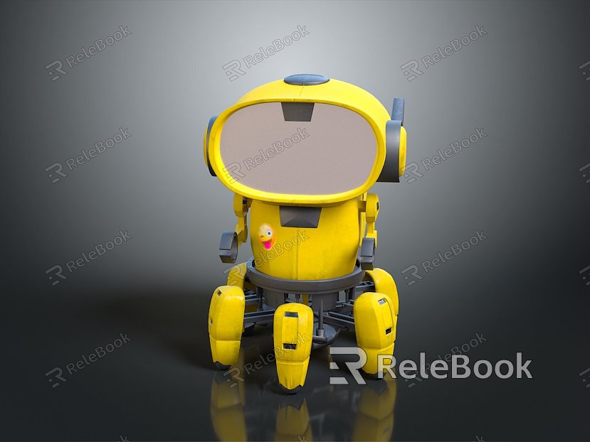 Robot Robot Assistant Small Robot Robot Butler Robot Butler Figure Game Figure model