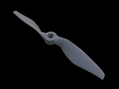 Industrial Equipment White Propeller With Precision Design For Machinery Applications 3d model