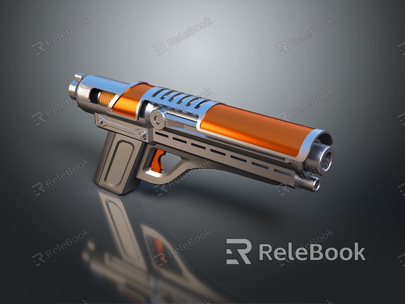 Modern Sci-Fi Gun Sci-Fi Pistol Pistol Game Pistol Sci-Fi Guns model