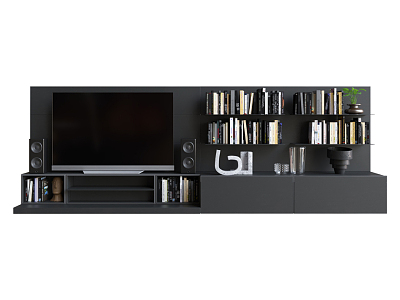 TV cabinet model