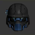 Sci-Fi Helmet Alien Helmet-Helmet High Tech Helmet Game Helmet 3d model