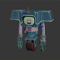 Industrial Robot Single Wheel Robot Double Wheel Robot 3d model