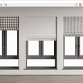 Modern roller shutter 3d model