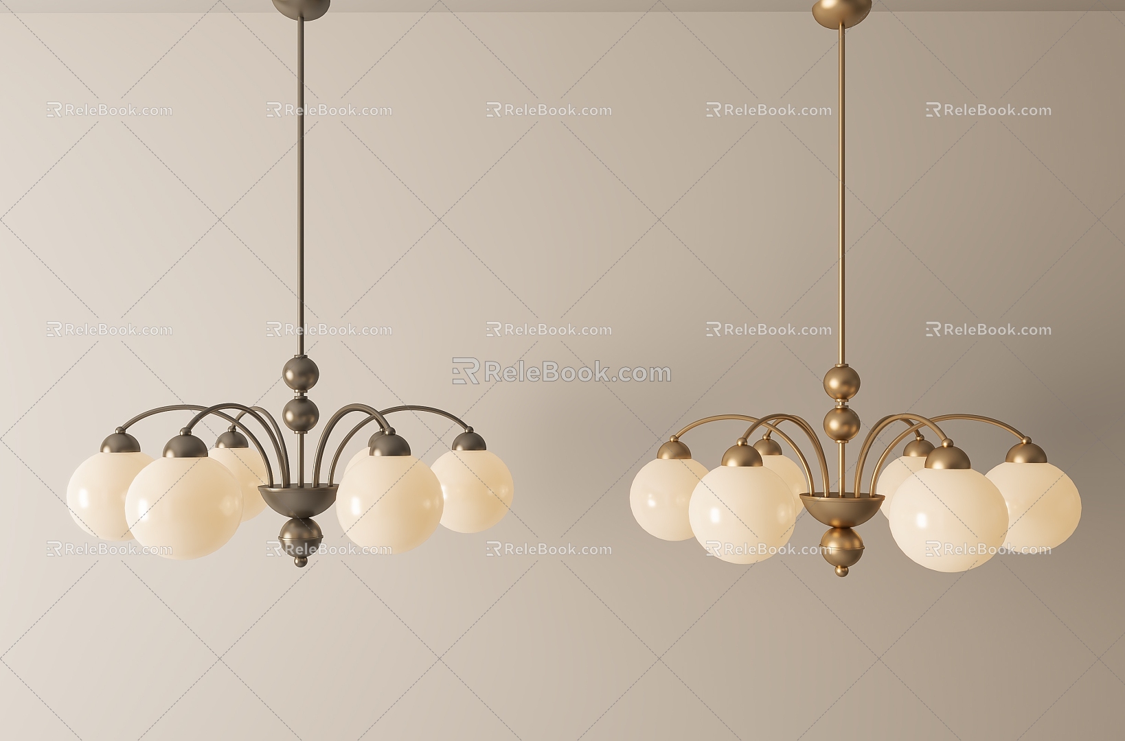 French Antique Retro Chandelier model