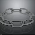 Stainless Steel Heavy Duty Metal Chain Hardware Tool for Industrial Applications and Construction