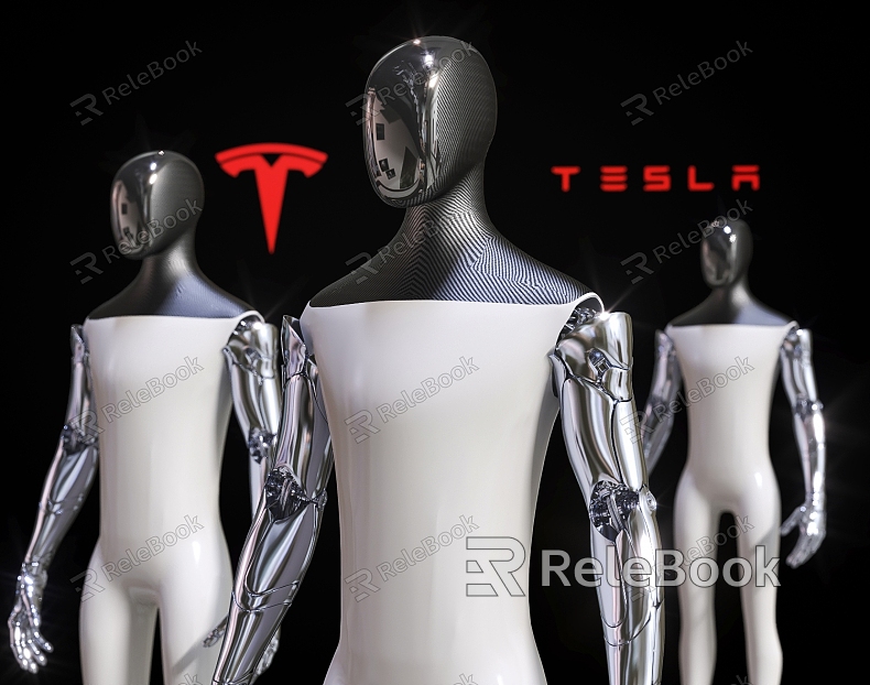 Robot Tesla Robot Humanoid Robot Intelligent Robot AI Robot model