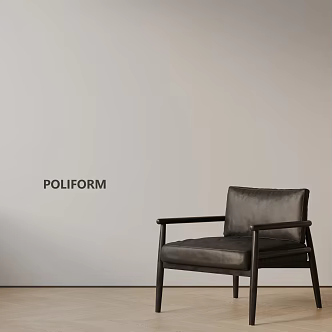 modern leisure chair 3d model