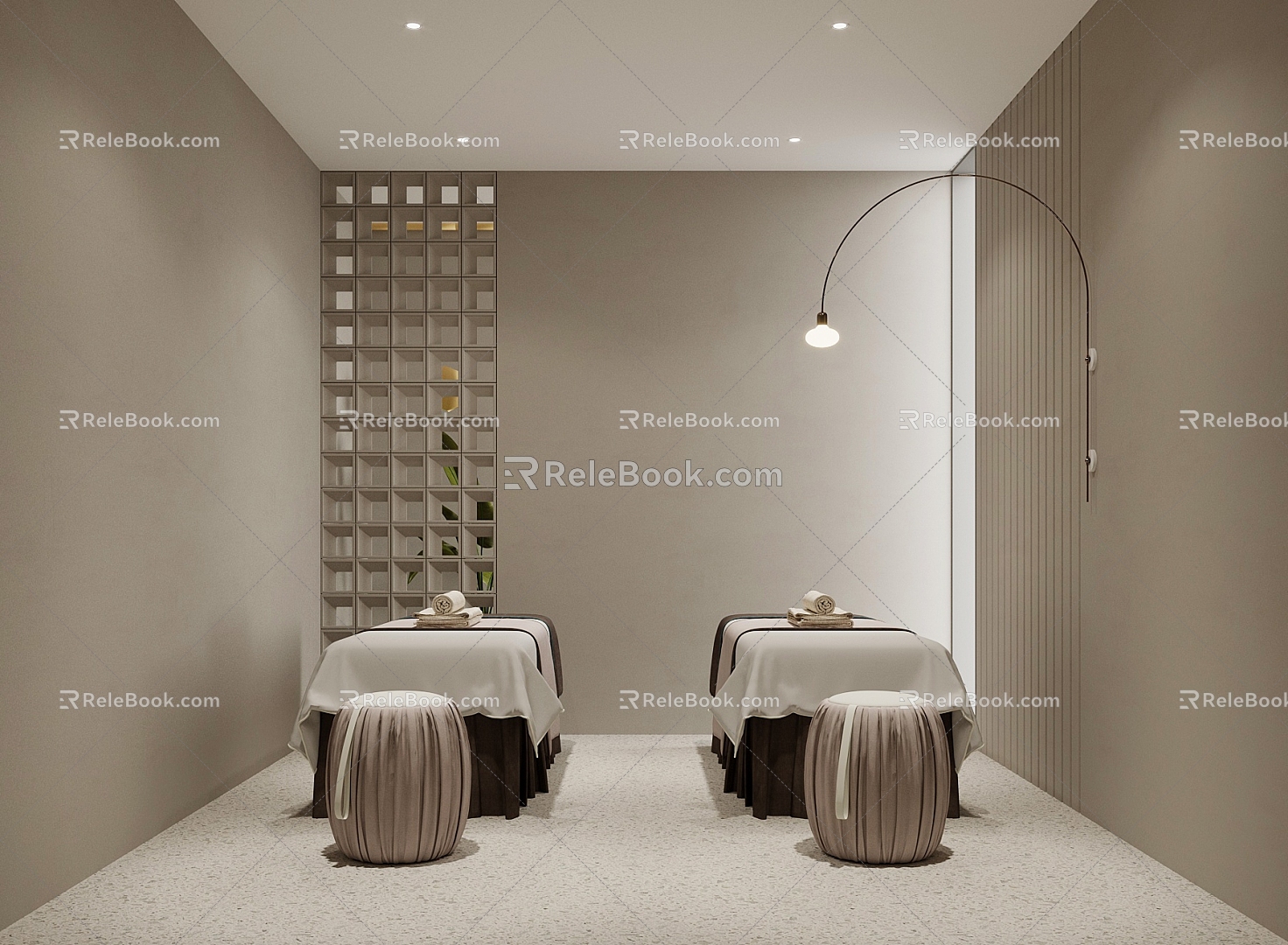 Spa Care Room 3d model