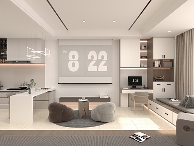 Modern Apartment model