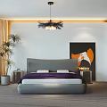 Modern Bedroom 3d model