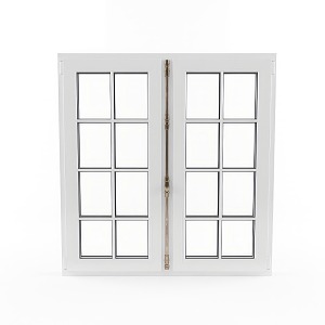 French architectural window casement window 3d model