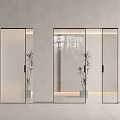 Modern Sliding Glass Doors Interior Design With Minimalist Frames And Ambient Lighting