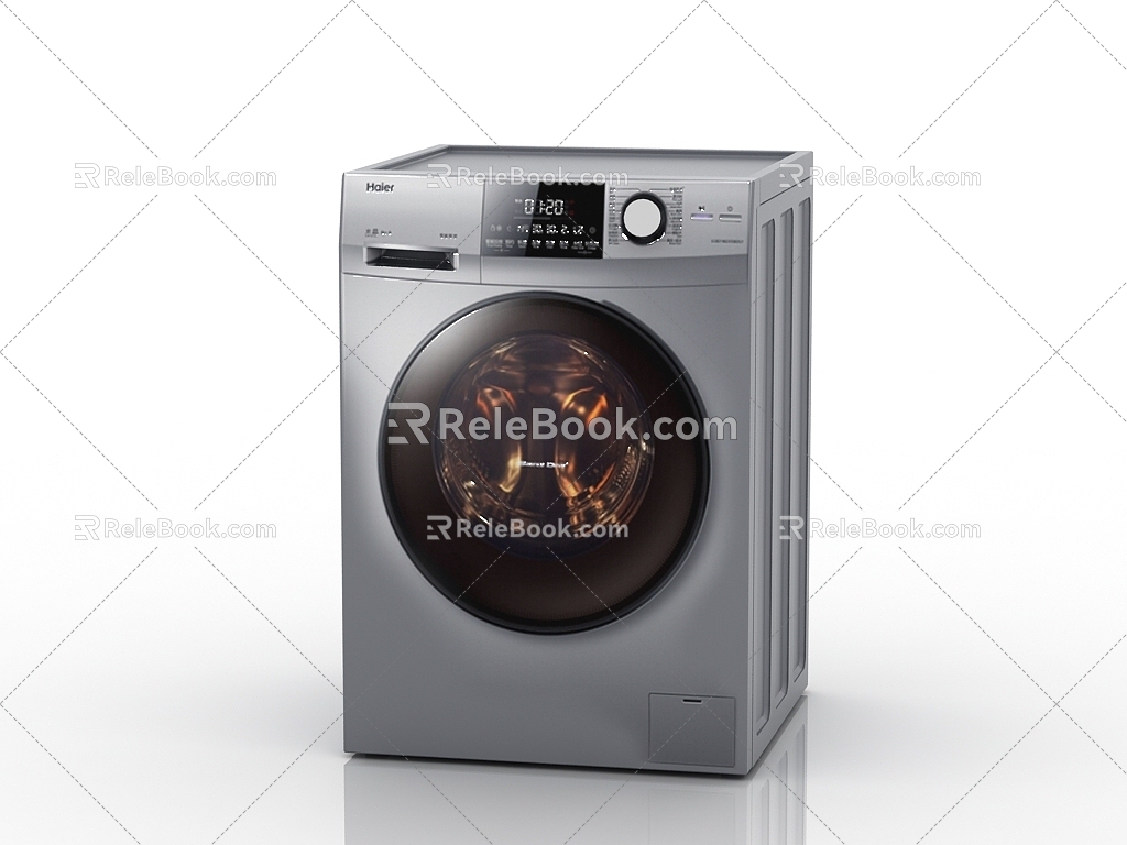 Modern washing machine 3d model