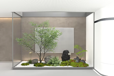 green plant 3d model
