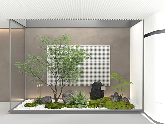 green plant 3d model