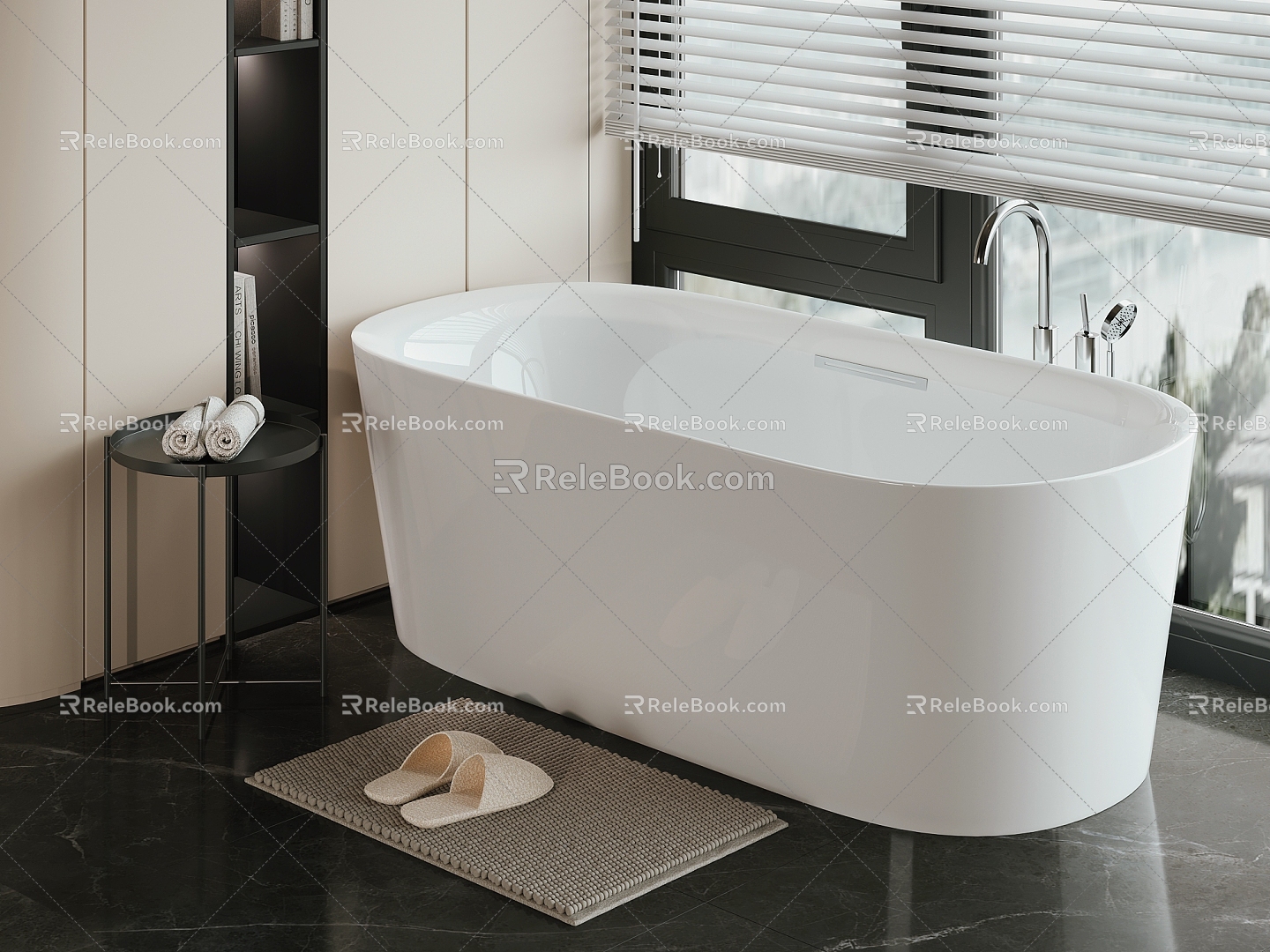 Modern Bathtub 3d model