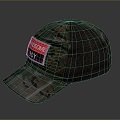 Hat cap baseball cap realistic 3d model