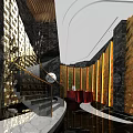 Modern Luxury Shower Sauna Spa Space With Comfortable Relaxation Area And Premium Sauna Equipment Design