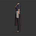 Stylish Daily Clothing Sets With Aprons Different Styles And Color Combinations