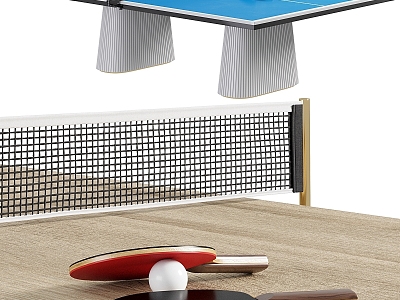 Modern Sports Equipment Table Tennis Table EGEO Vismara 3d model