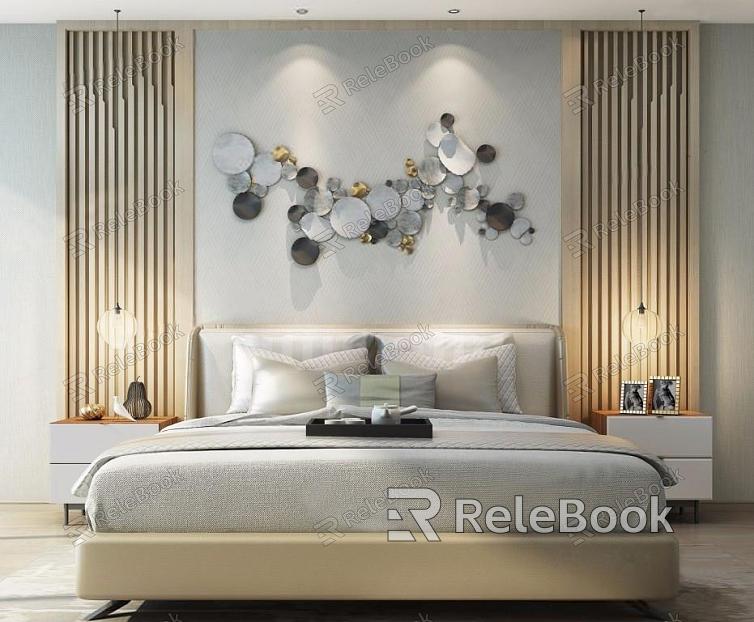 Background double bed model