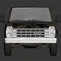 Rusty Old Pickup Truck With Weathered Exterior And Chrome Bumper