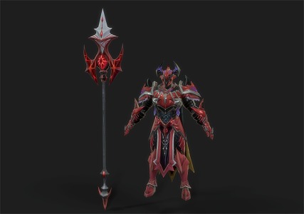 Dragon Slayer Warrior General 3d model