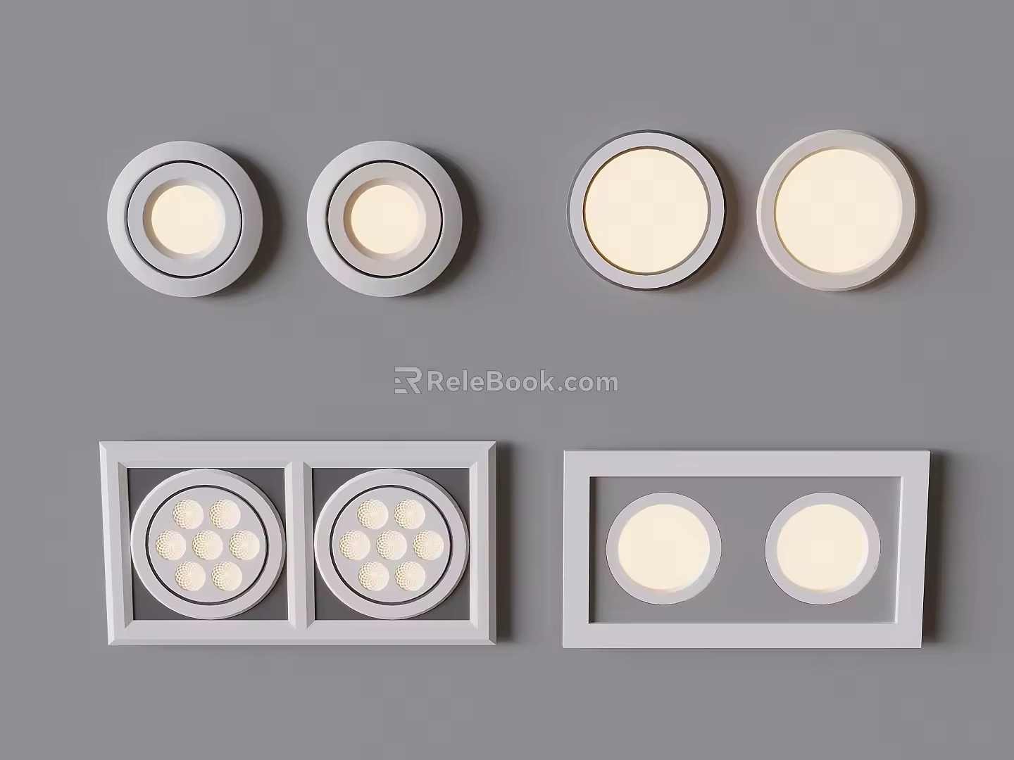 Modern Downlight Spotlight 3d model