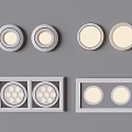 Modern Downlight Spotlight 3d model