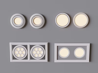 Modern Downlight Spotlight 3d model