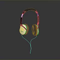 Over Ear Wired Headphones For Computer Audio With Black White Design And Comfortable Earpads