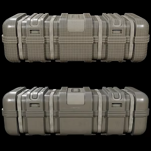 Sci-Fi Box 3d model