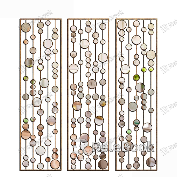 Modern partition screen partition model