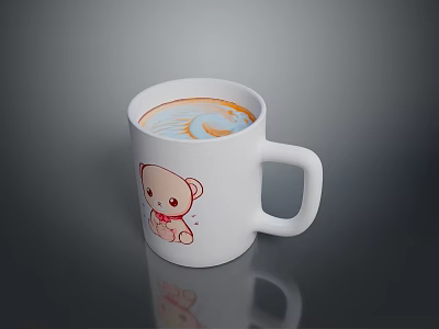 Mug Coffee Cup Tea Cup Enamel Cup Porcelain Cup Cup Water Cup Container Realistic