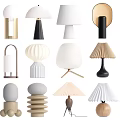 Modern table lamp 3d model