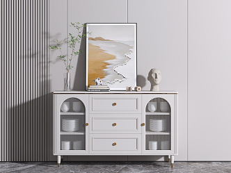 French Sideboard French Sideboard 3d model