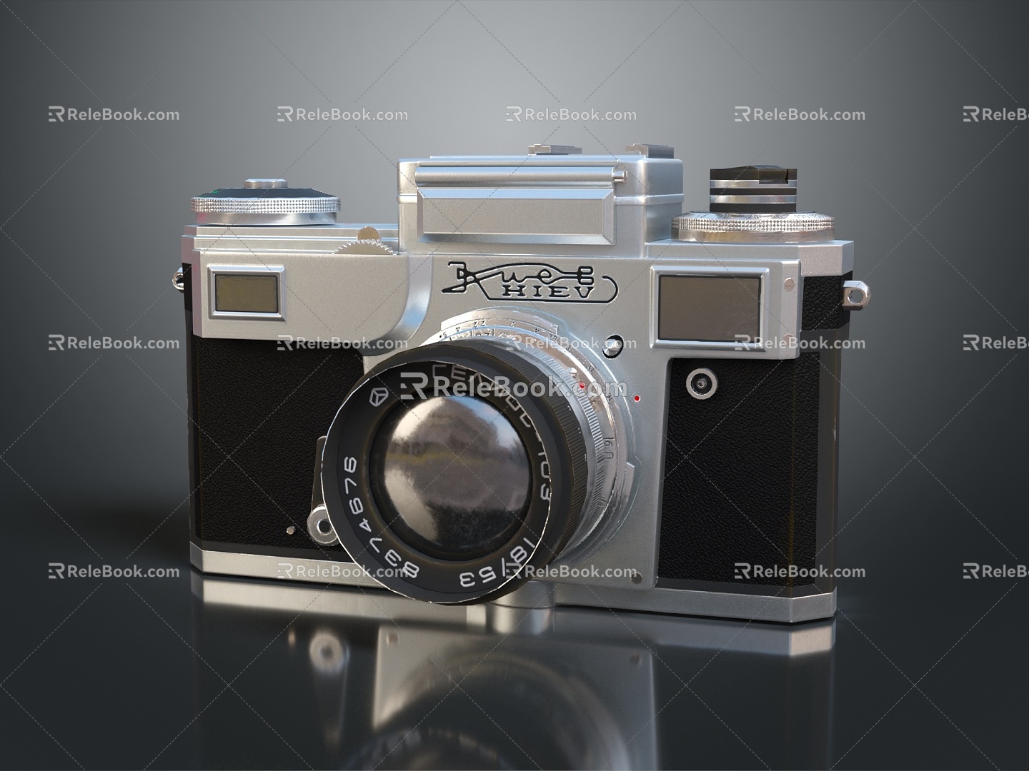 Antique Camera Antique Camera Retro Camera Retro Camera 3d model