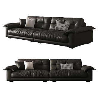 Double sofa 3d model