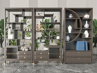 Antique Shelf 3d model