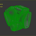 Modern Engine Racing Engine Racing Engine Car Engine 3d model