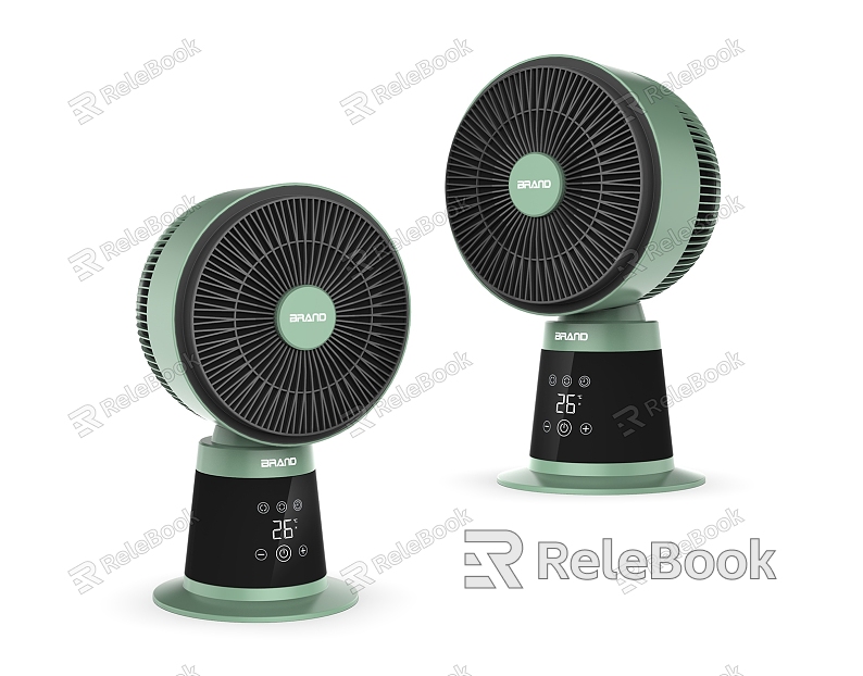 Household appliance circulation fan model