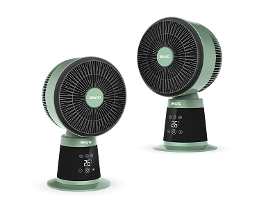 Household appliance circulation fan 3d model