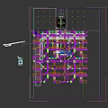 Industrial Factory Interior With Large Equipment Red Pipes High Ceiling Spacious Area And Smooth Floor