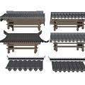 Chinese eaves 3d model