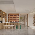 Modern Yoga Studio With Mats Balls And Wooden Lockers