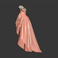 Elegant Strapless Sequined Evening Dress Pink with Asymmetrical High Low Skirt and Sparkling Bodice