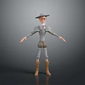 Wise Old Man Old Man Ancient Old Man Ancient Wise Warlock Taoist priest wizard mage 3d model