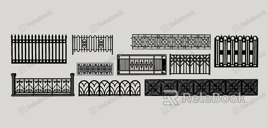 Republic of China style building components decoration Republic of China housing European style model